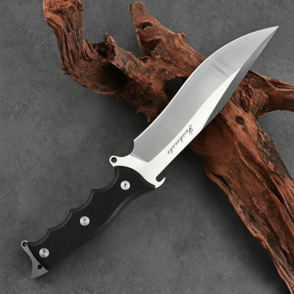 Night Demon | 7.5mm Ultra-Thick AUS-10 Steel Tactical Fixed Blade Knife