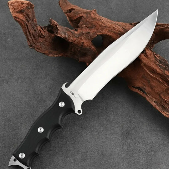 Night Demon | 7.5mm Ultra-Thick AUS-10 Steel Tactical Fixed Blade Knife