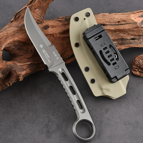 Assassin - AUS-10 Full-Tang Fixed Blade for EDC & Outdoor Knife