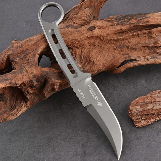 Assassin - AUS-10 Full-Tang Fixed Blade for EDC & Outdoor Knife