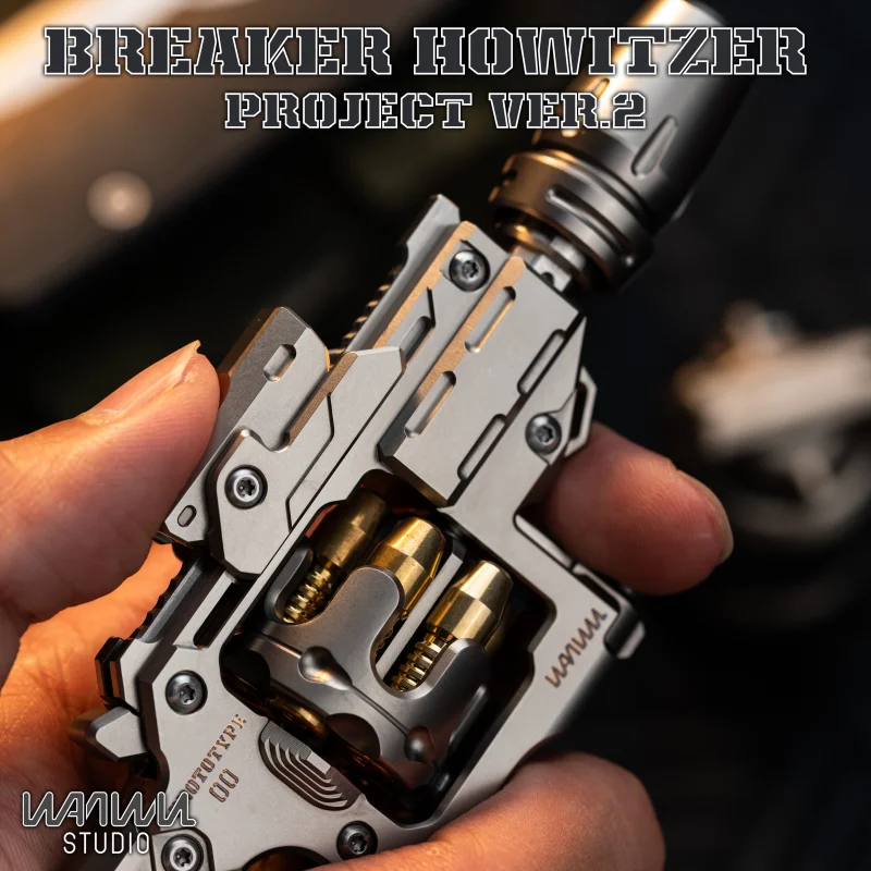 Breaker: Magnetisches Zappelspielzeug aus Titan