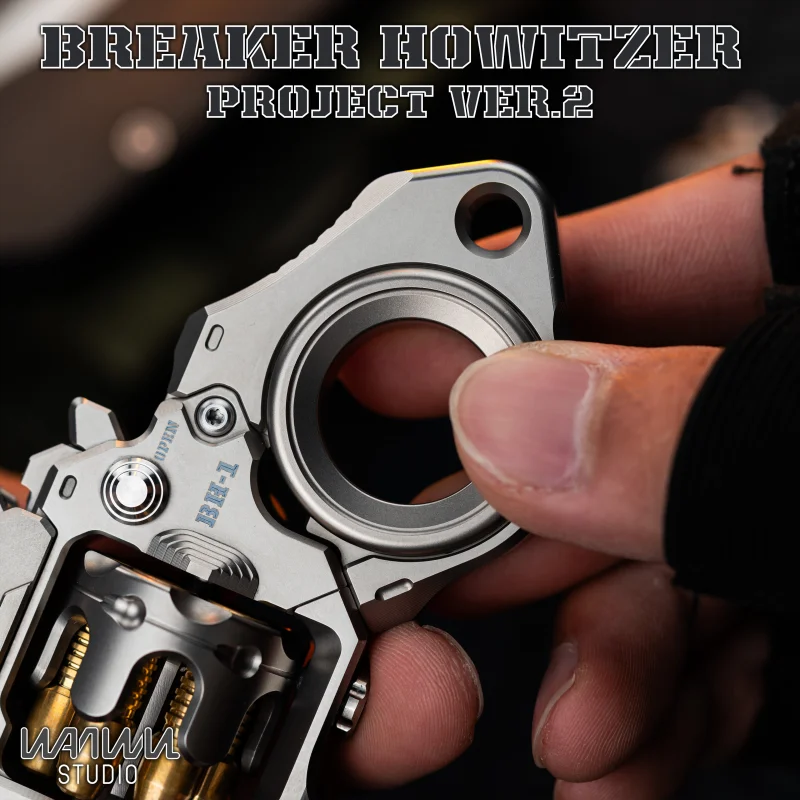 Breaker: Magnetisches Zappelspielzeug aus Titan