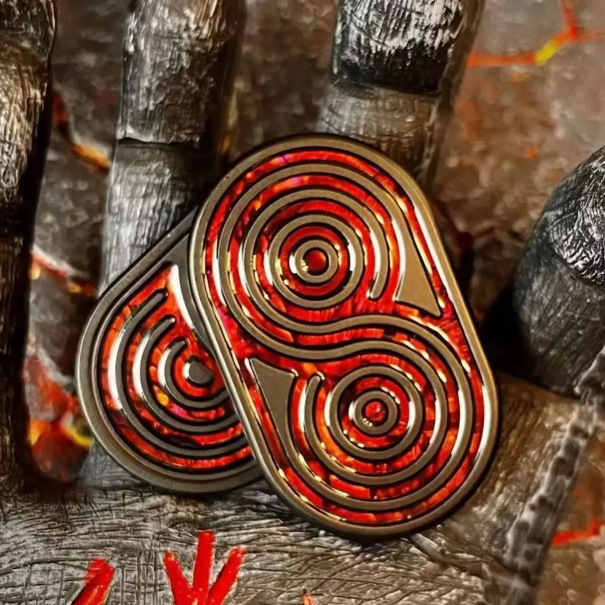Blutwirbel: 3.04 Fidget Slider aus Edelstahl