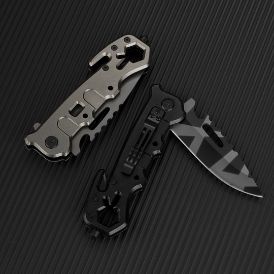 Apex Shatter:  Stainless Steel Emergency Rescue Knife