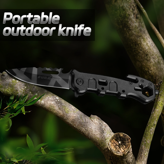 Apex Shatter:  Stainless Steel Emergency Rescue Knife