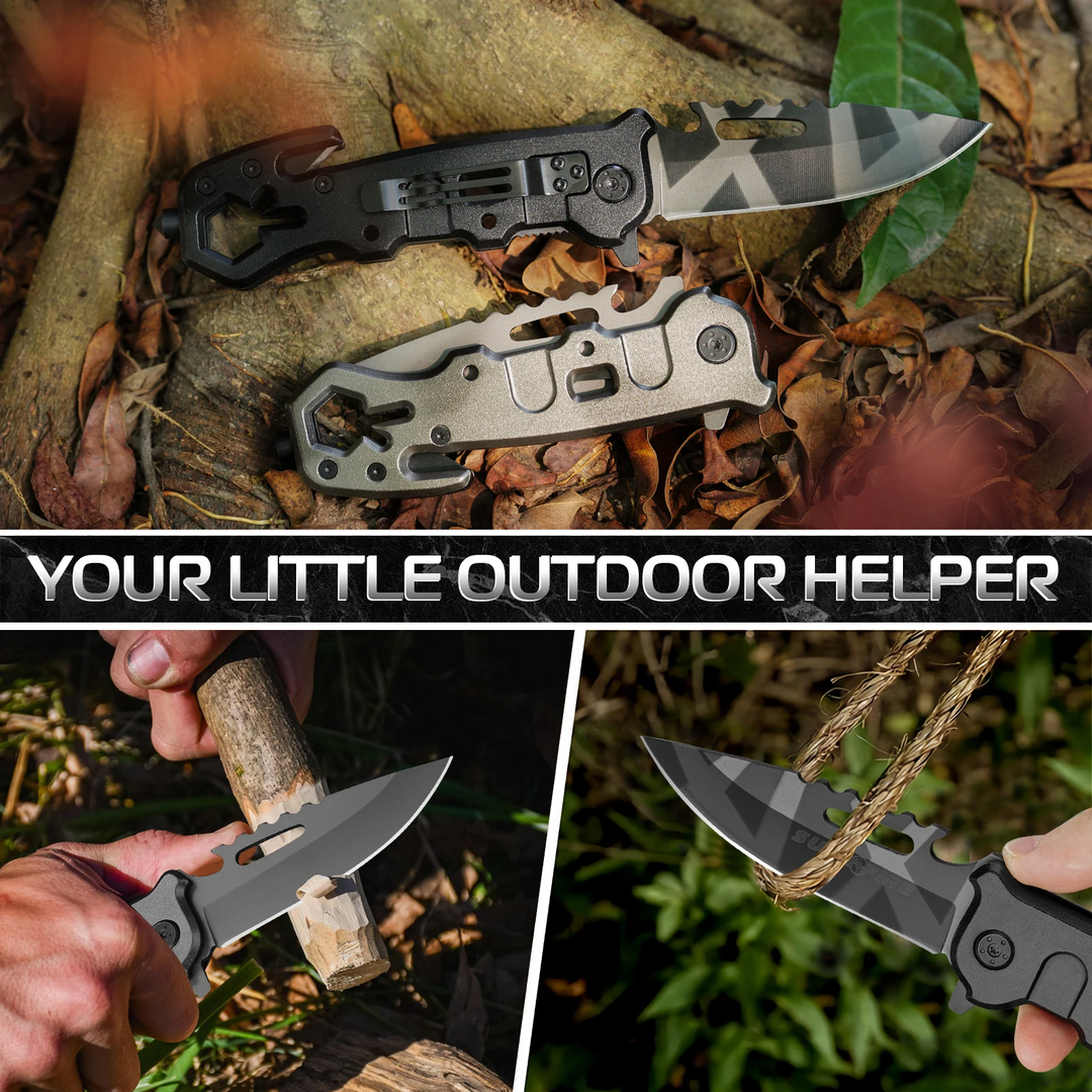 Apex Shatter:  Stainless Steel Emergency Rescue Knife