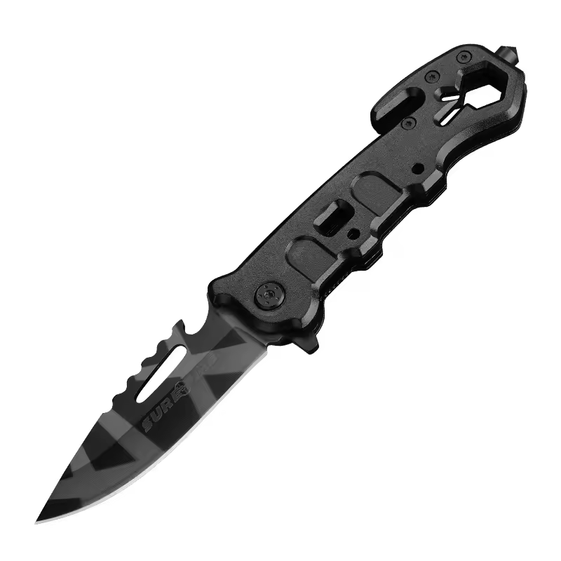 Apex Shatter:  Stainless Steel Emergency Rescue Knife