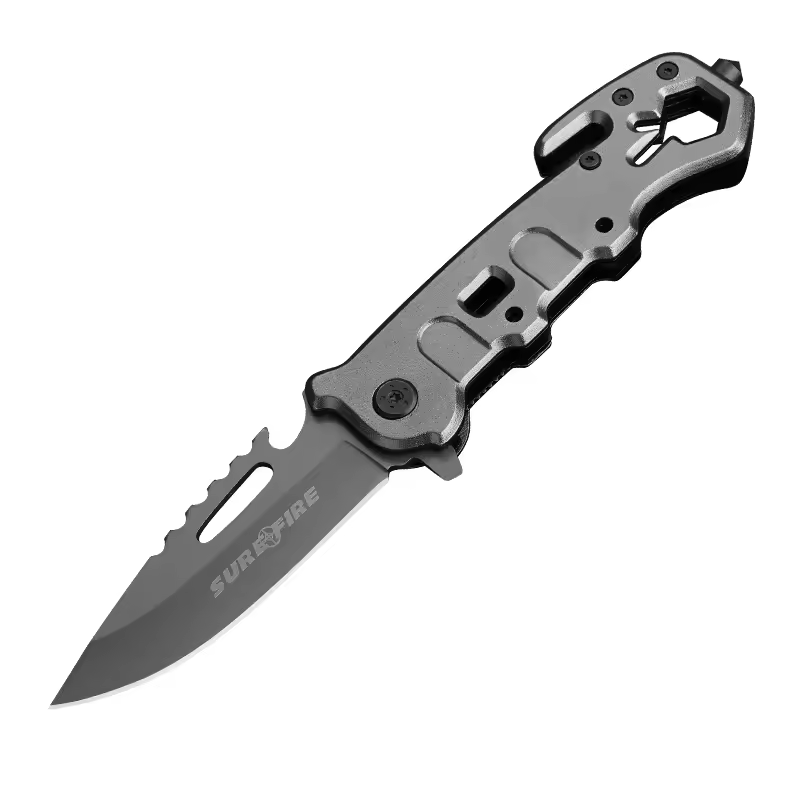 Apex Shatter:  Stainless Steel Emergency Rescue Knife