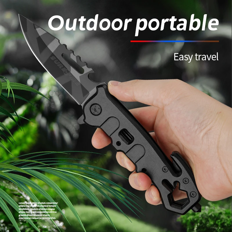 Apex Shatter:  Stainless Steel Emergency Rescue Knife