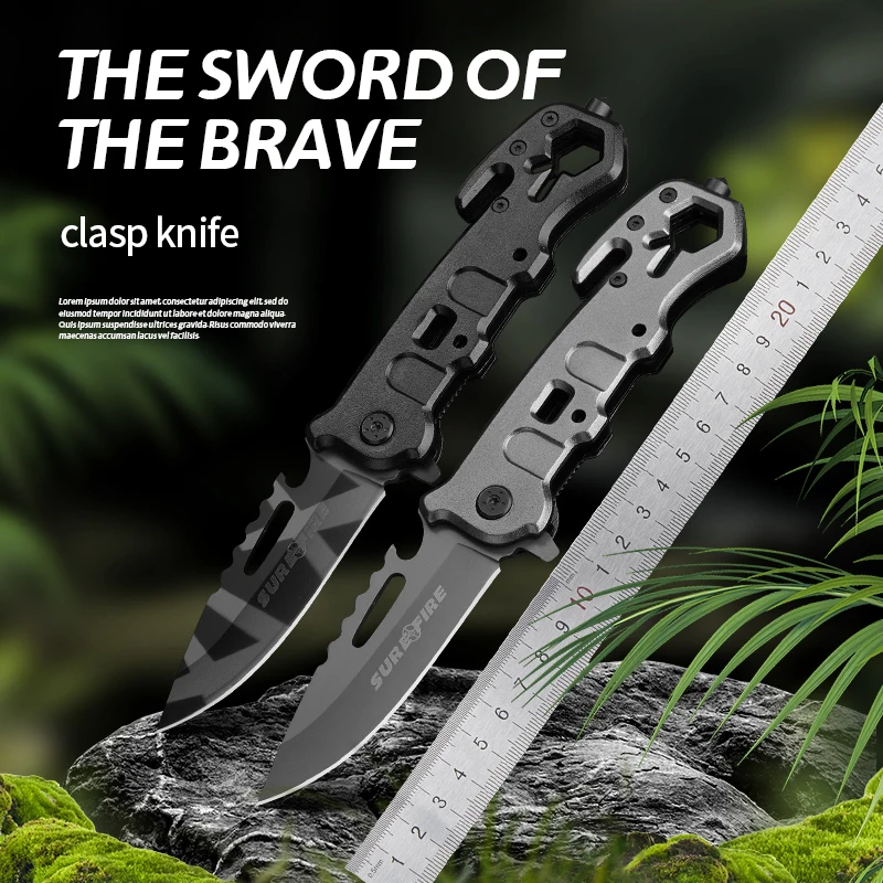 Apex Shatter:  Stainless Steel Emergency Rescue Knife