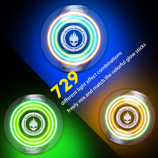CosmoGlow: The Ultimate Glow-in-the-Dark Metal Fidget Spinner