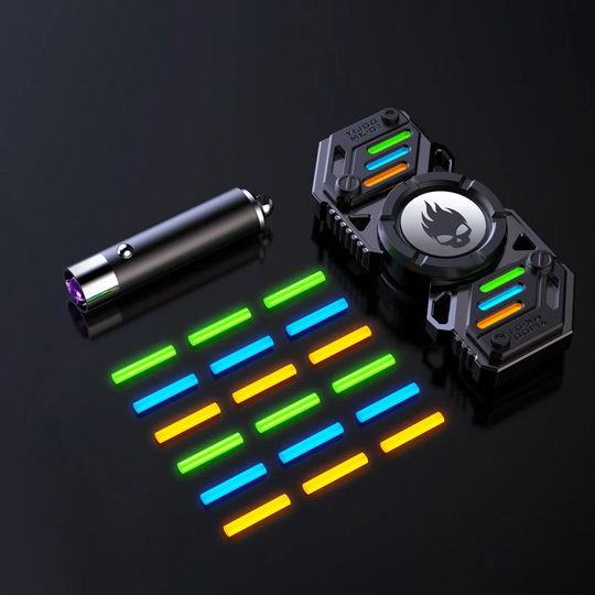 CosmoGlow: The Ultimate Glow-in-the-Dark Metal Fidget Spinner