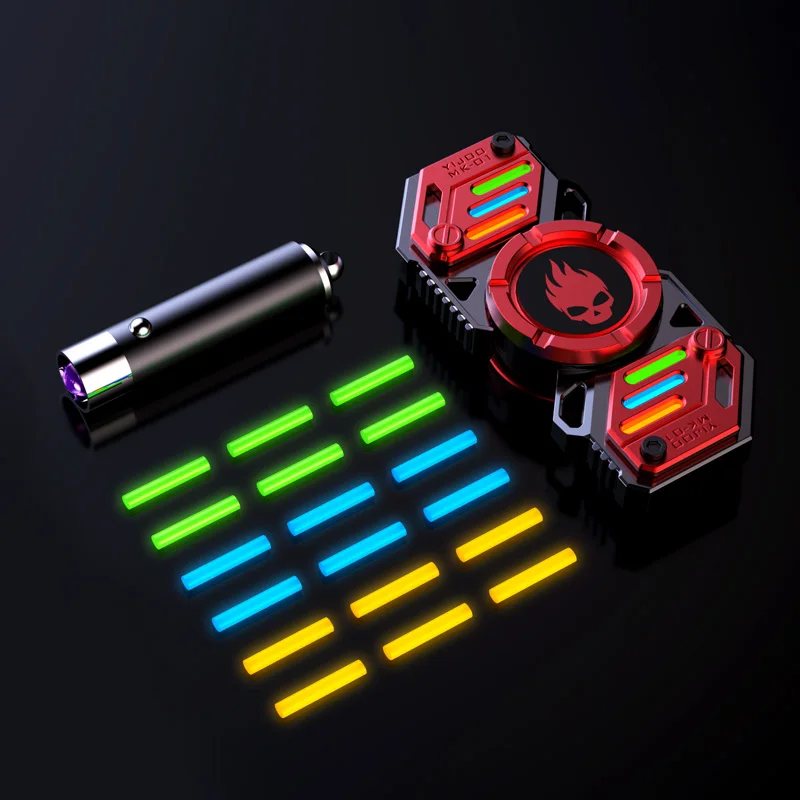 CosmoGlow: The Ultimate Glow-in-the-Dark Metal Fidget Spinner