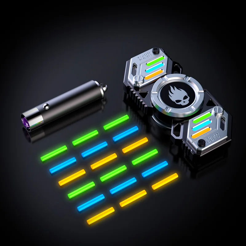 CosmoGlow: The Ultimate Glow-in-the-Dark Metal Fidget Spinner
