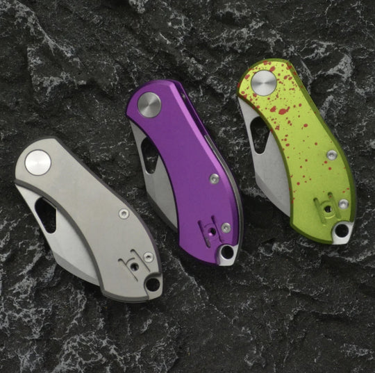 NEOSWIPE: Aluminium-Titanium EDC Pocket Knife