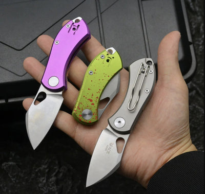 NEOSWIPE: Aluminium-Titanium EDC Pocket Knife