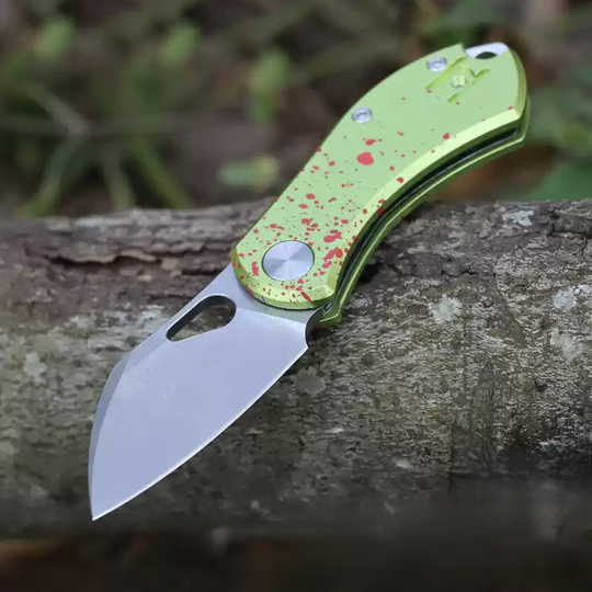 NEOSWIPE: Aluminium-Titanium EDC Pocket Knife
