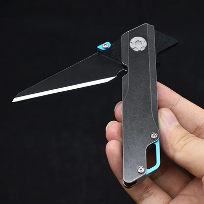 The Crow: Stainless steel EDC Folding Pocket Utility Knife