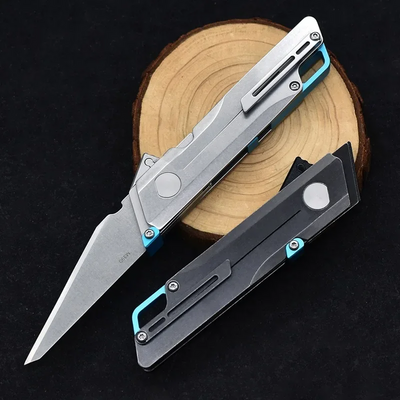 The Crow: Stainless steel EDC Folding Pocket Utility Knife