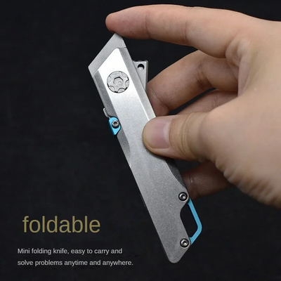 The Crow: Stainless steel EDC Folding Pocket Utility Knife