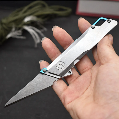 The Crow: Stainless steel EDC Folding Pocket Utility Knife