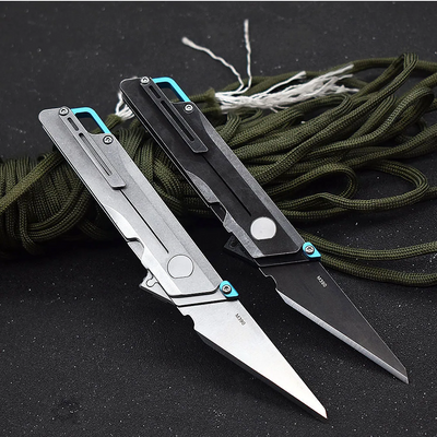 The Crow: Stainless steel EDC Folding Pocket Utility Knife