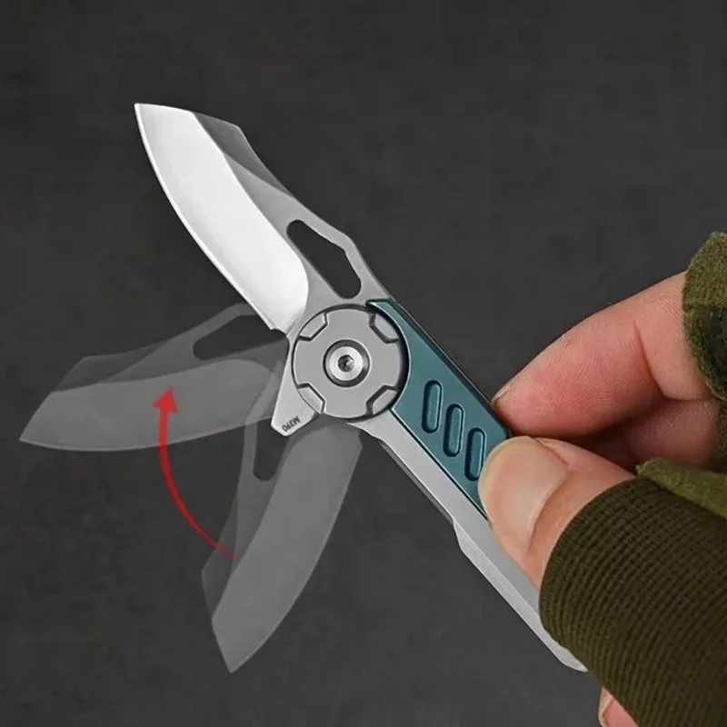 Folding Razor Cutter OmniFold Razor: Stainless steel Mini Folding Knife – Edctitan