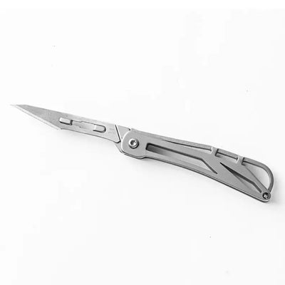 SharpFlex Steel Utility Knife – Replaceable Surgical Blade for Precision Cutting