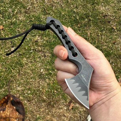 Axehammer : Stainless Steel Mini Tactical Axe Knife