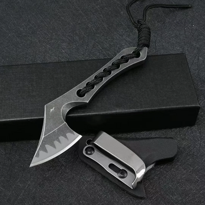 Axehammer : Stainless Steel Mini Tactical Axe Knife