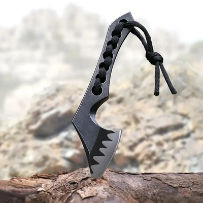 Axehammer : Stainless Steel Mini Tactical Axe Knife