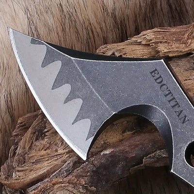 Axehammer : Stainless Steel Mini Tactical Axe Knife