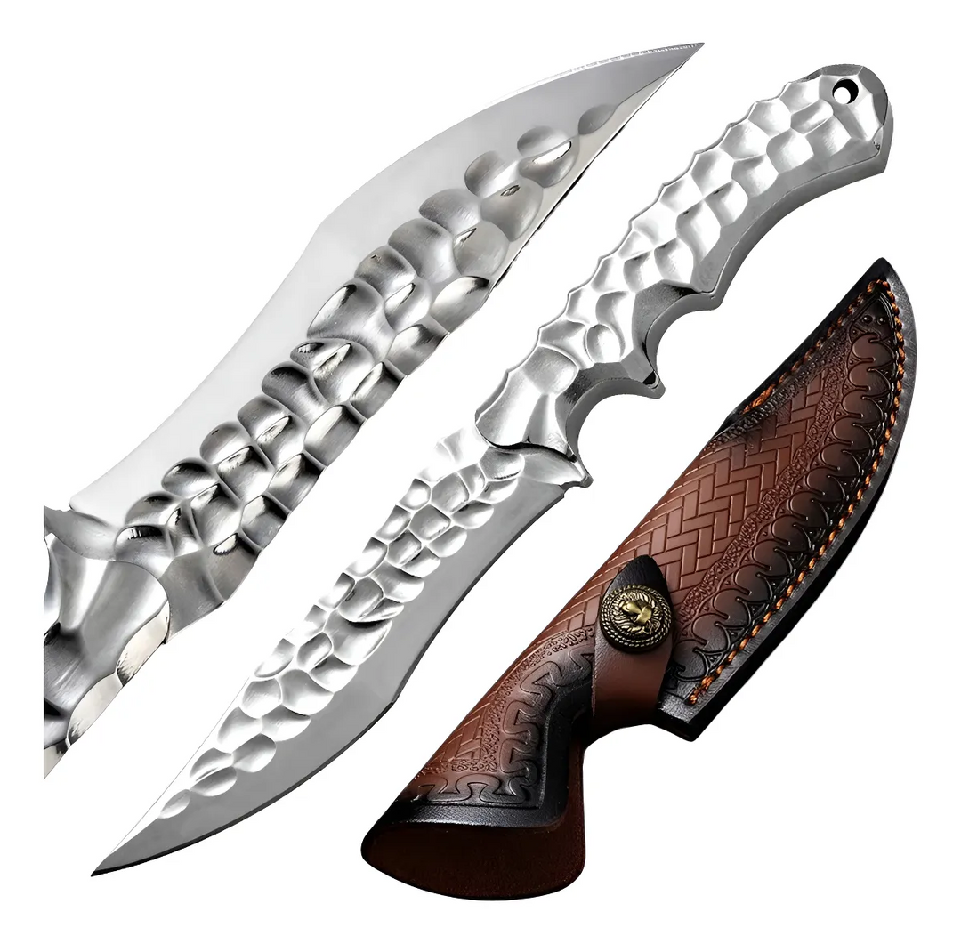 Frostfang Drakonite Edge : VG10 Steel Hunting Knife
