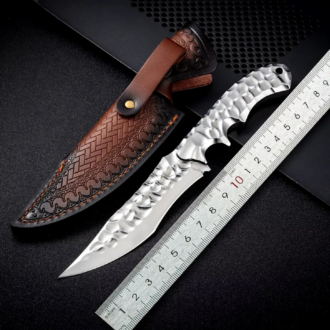 Frostfang Drakonite Edge : VG10 Steel Hunting Knife