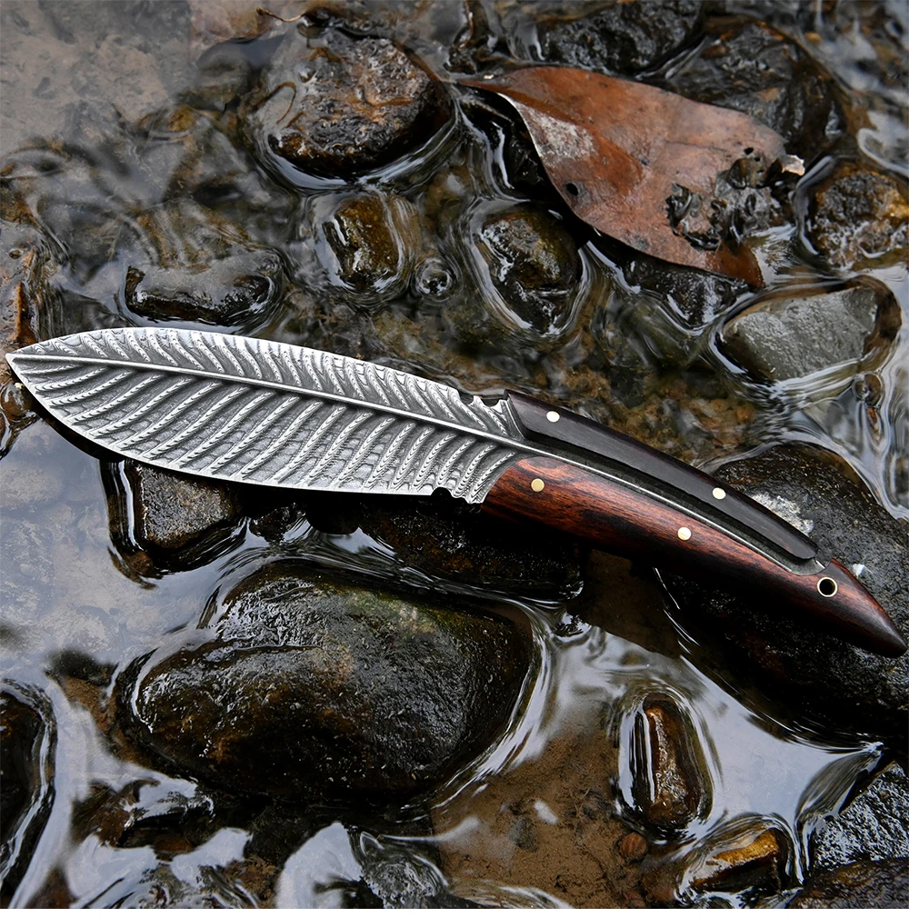 Plumepierce : Handmade Stainless Steel Utility Knife