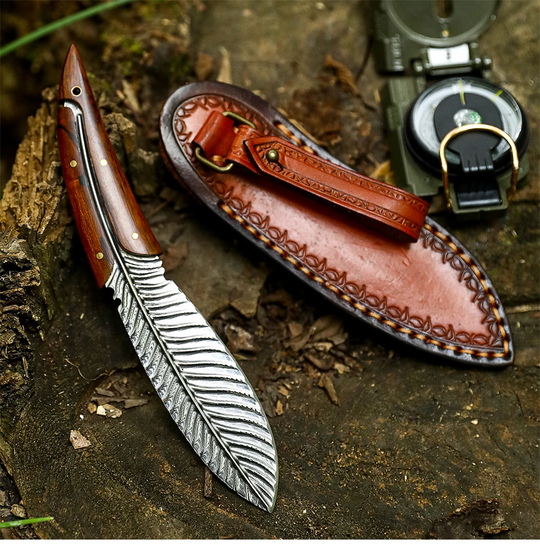 Plumepierce : Handmade Stainless Steel Utility Knife
