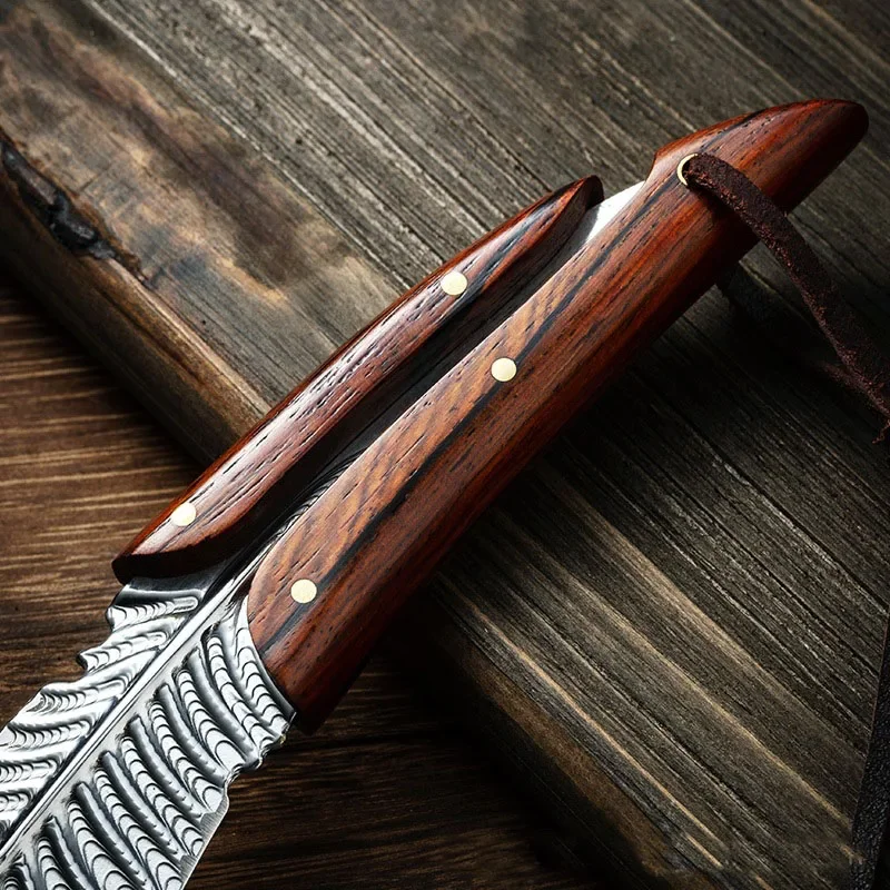 Plumepierce : Handmade Stainless Steel Utility Knife