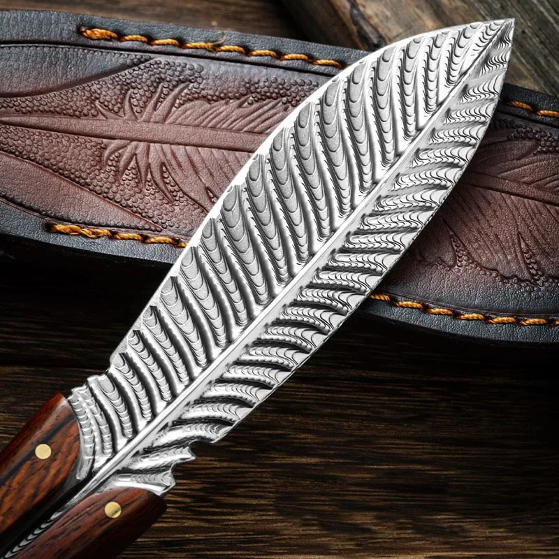 Plumepierce : Handmade Stainless Steel Utility Knife