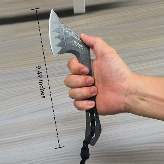 Axehammer : Stainless Steel Mini Tactical Axe Knife