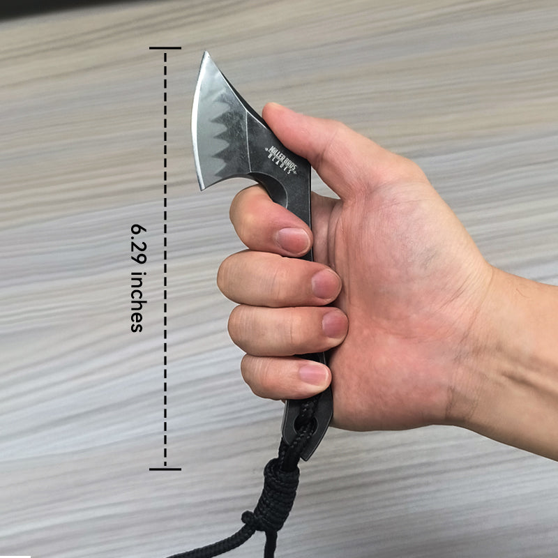 Axehammer : Stainless Steel Mini Tactical Axe Knife