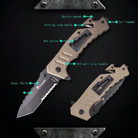 Renegade Ridge : Multi-Tool Outdoor Adventure Knife