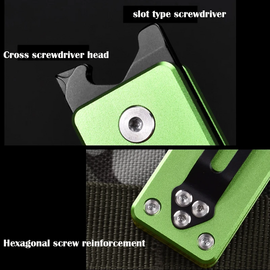 FlipClaw Blade : Magnetic Replaceable Blade Folding Utility Knife