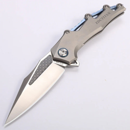 ShadowRidge M390 – Carbon Fiber Titanium Folding Knife