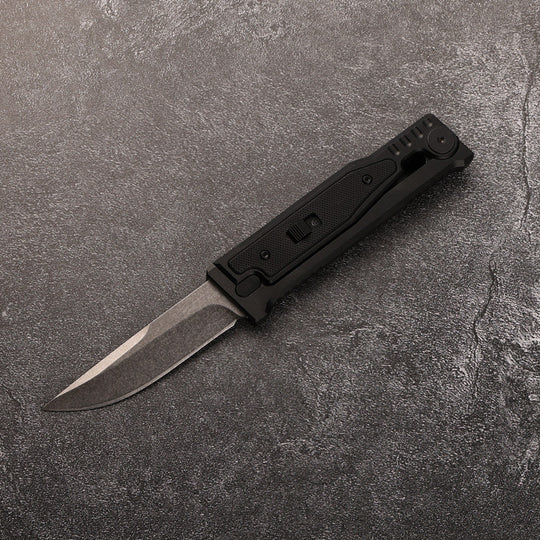 The ThornRazor – Gravity Knife with Selectable Blade Types | Aerospace Aluminum EDC Knife