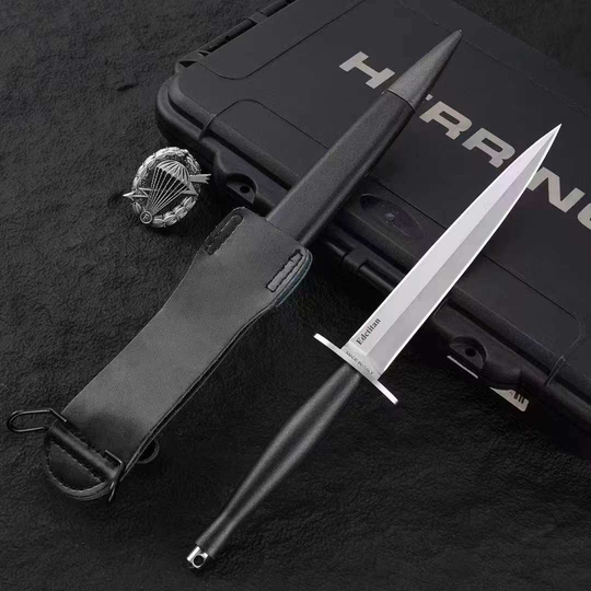 Sentry's Edge:N690 Steel All-Terrain Tool Integrated Tactical Straight Knife