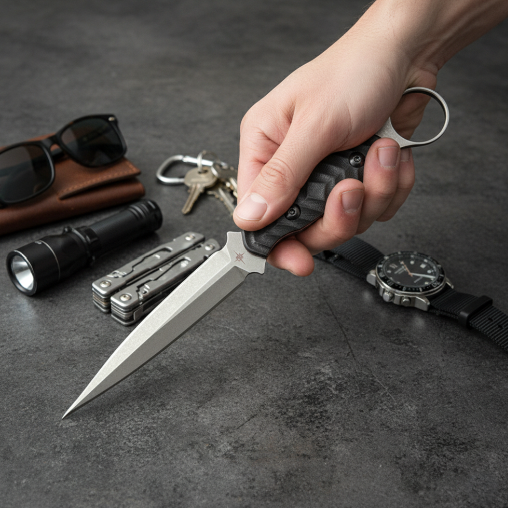 Survival Dagger - Precision CNC Ground Blade