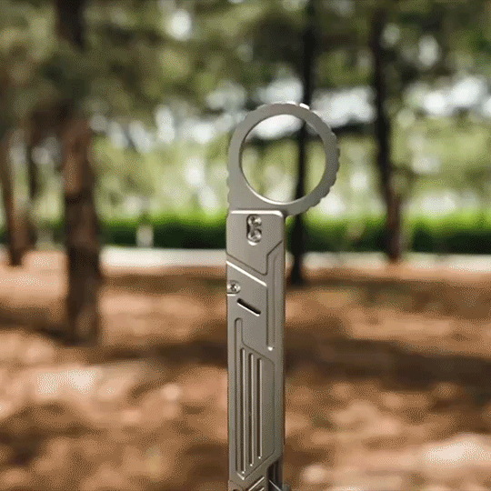 M-TiFlip - Titanium EDC Flipper Knife with Modular Ends