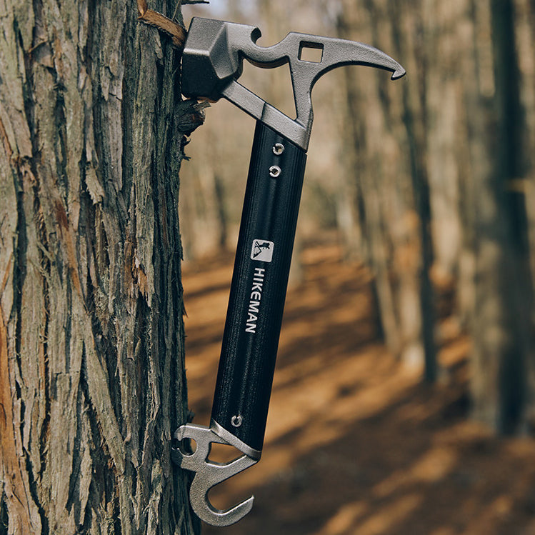 StrikePull – Copper Head Camping Hammer For Driving & Pulling Tent Stakes