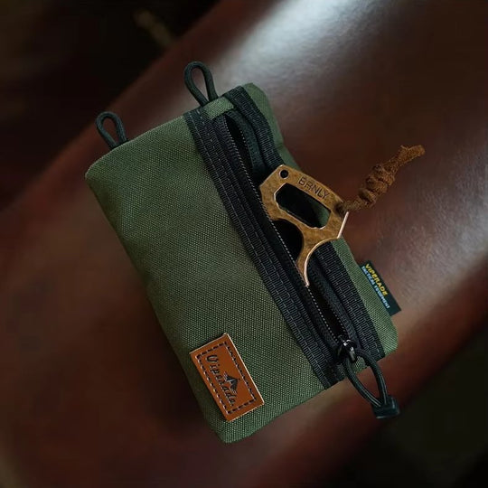 Pocketra:7-in-1 EDC Pouch – Mini Multi-Utility Wallet