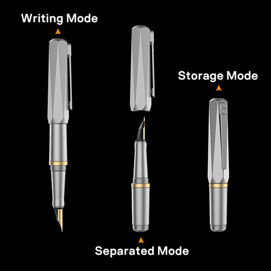 Lumink - The Definitive Pocket-to-Pro Titanium Fountain Pen